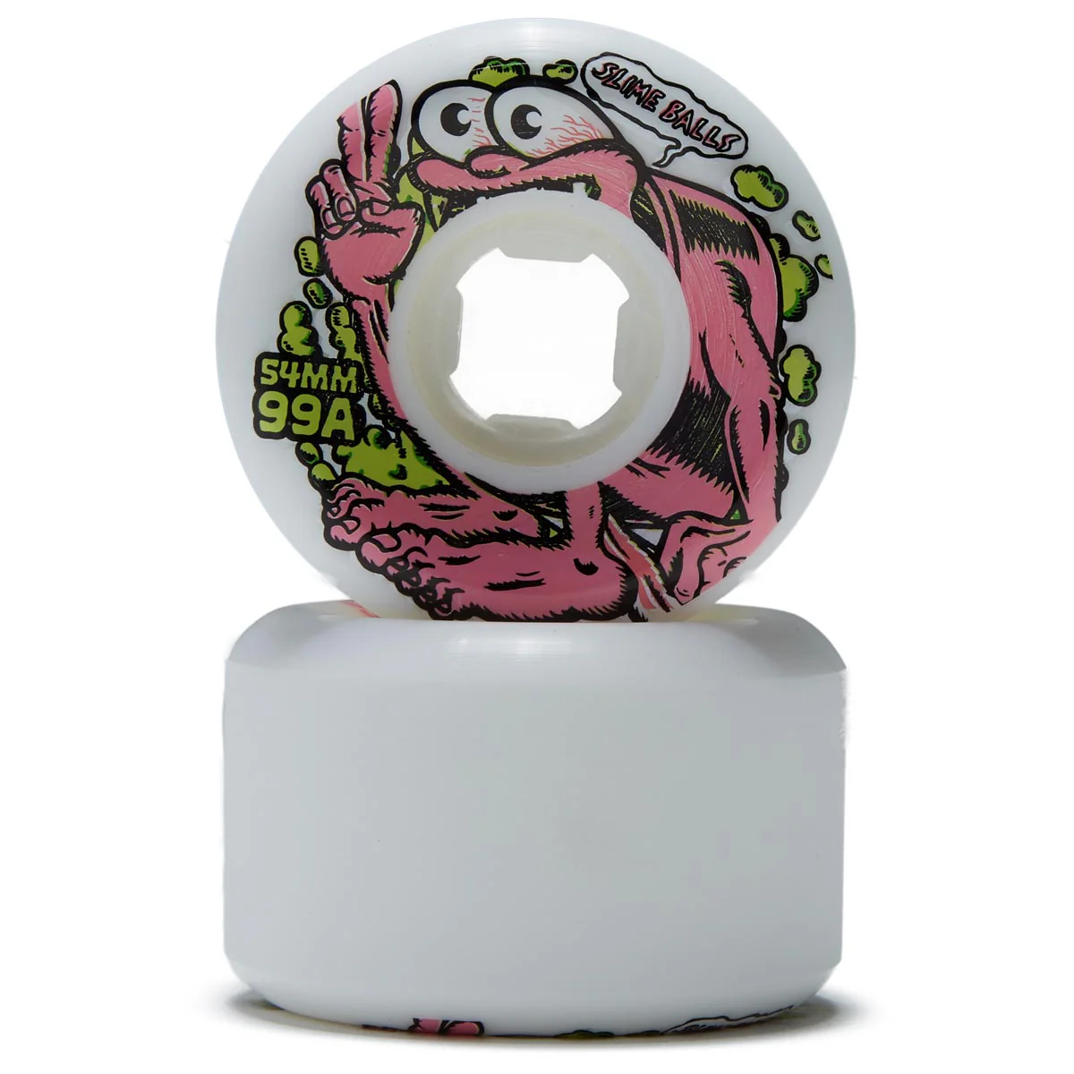 Slime Balls Slime Gremmie Vomit Mini 99a Skateboard Wheels - 54mm - Image 2