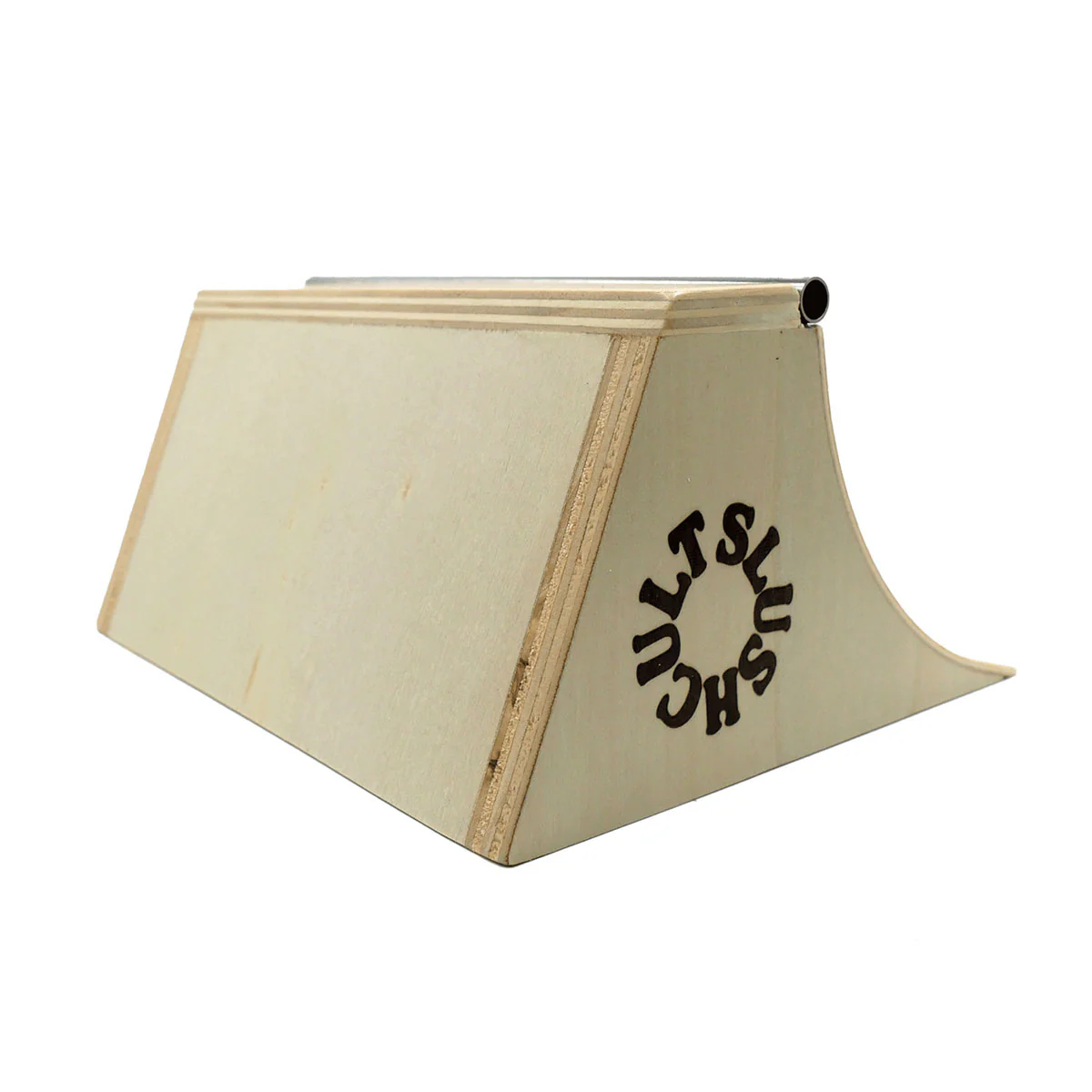 SlushCult Fingerboard Quarterpipe - Wood - Image 2