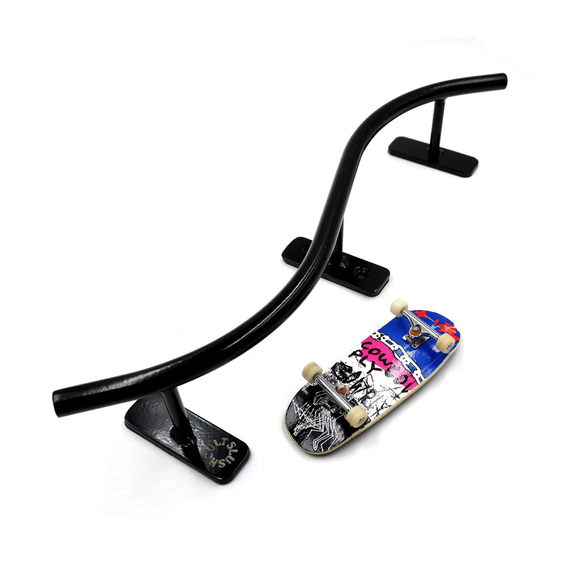 SlushCult Fingerboard S Rail - Black - Image 5