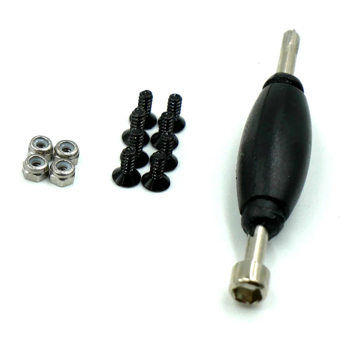 SlushCult Those Fingerboard Trucks V2 - Black - 34mm - Image 4