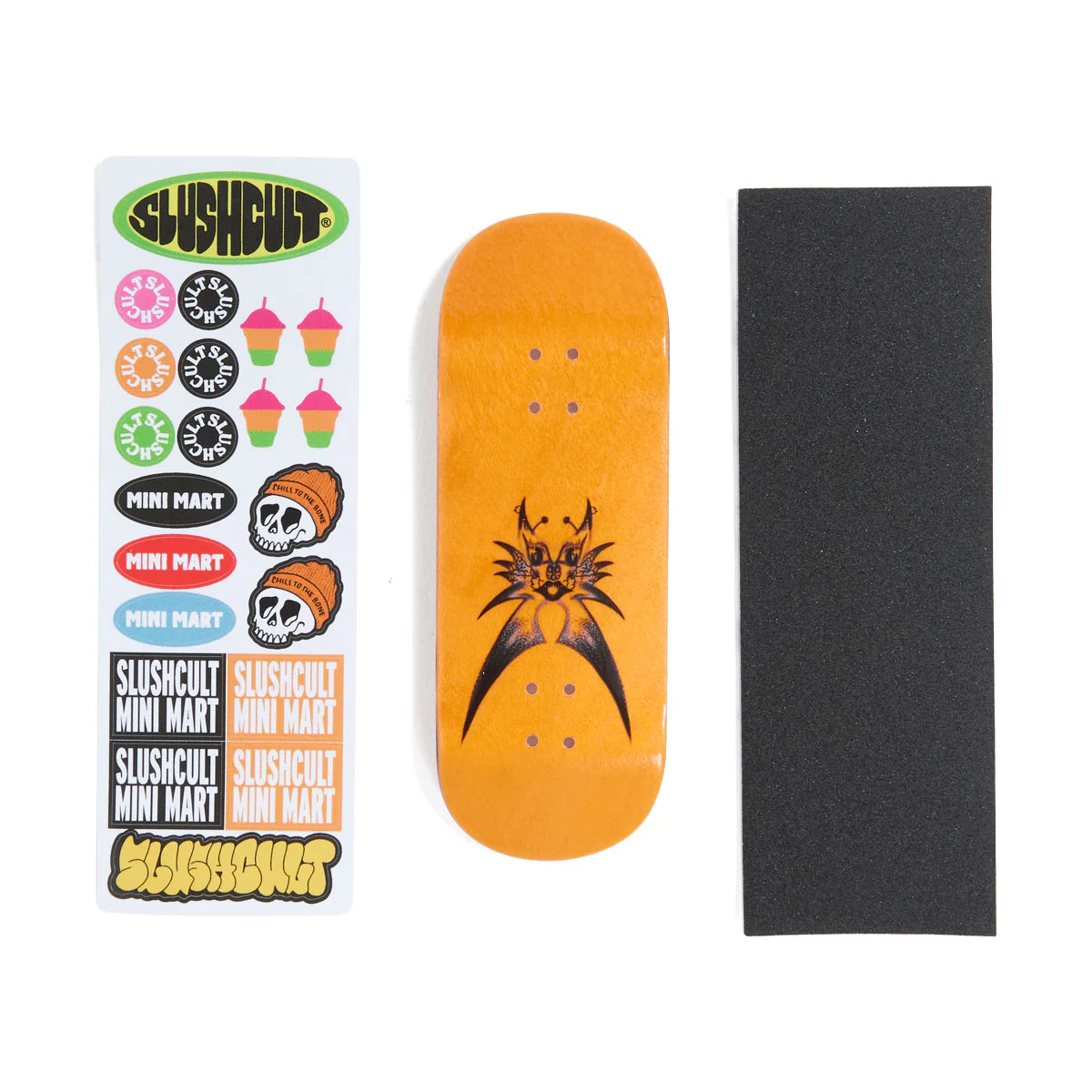 SlushCult x Ollie Inner Beauty Shop Fingerboard Deck - Clear - 36mm - Image 3