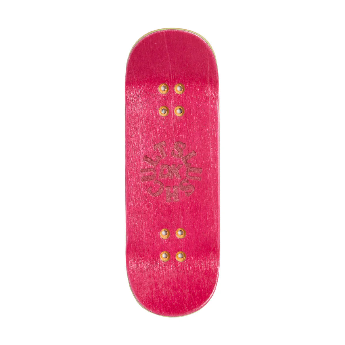 SlushCult x Ollie Lotus Shop Fingerboard Deck - Clear - 32mm - Image 2