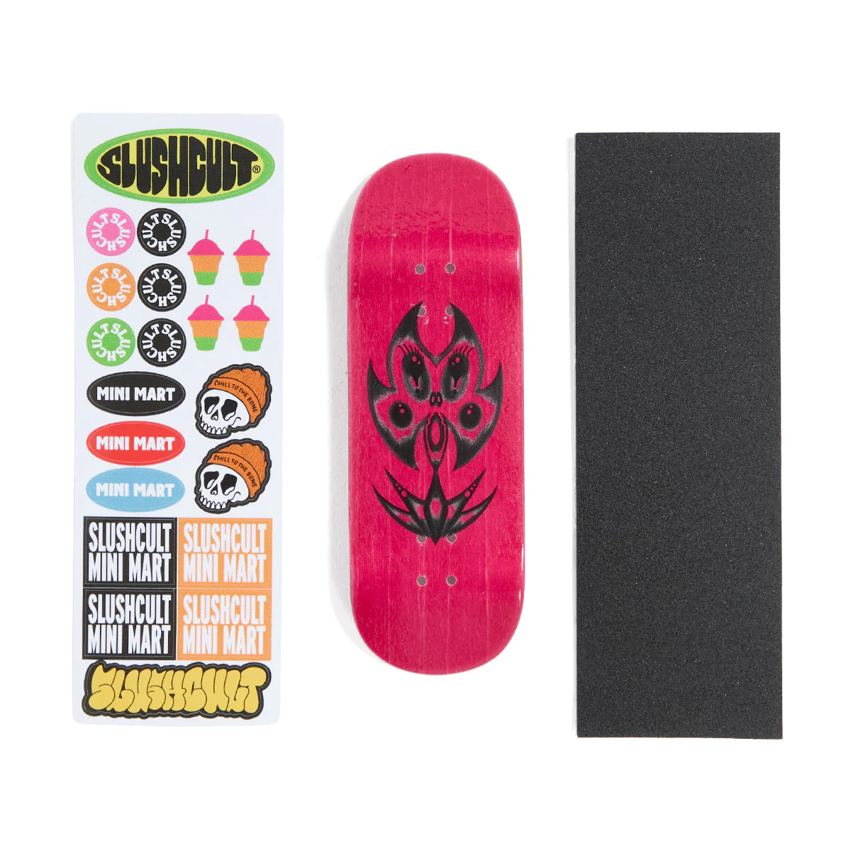 SlushCult x Ollie Lotus Shop Fingerboard Deck - Clear - 32mm - Image 3