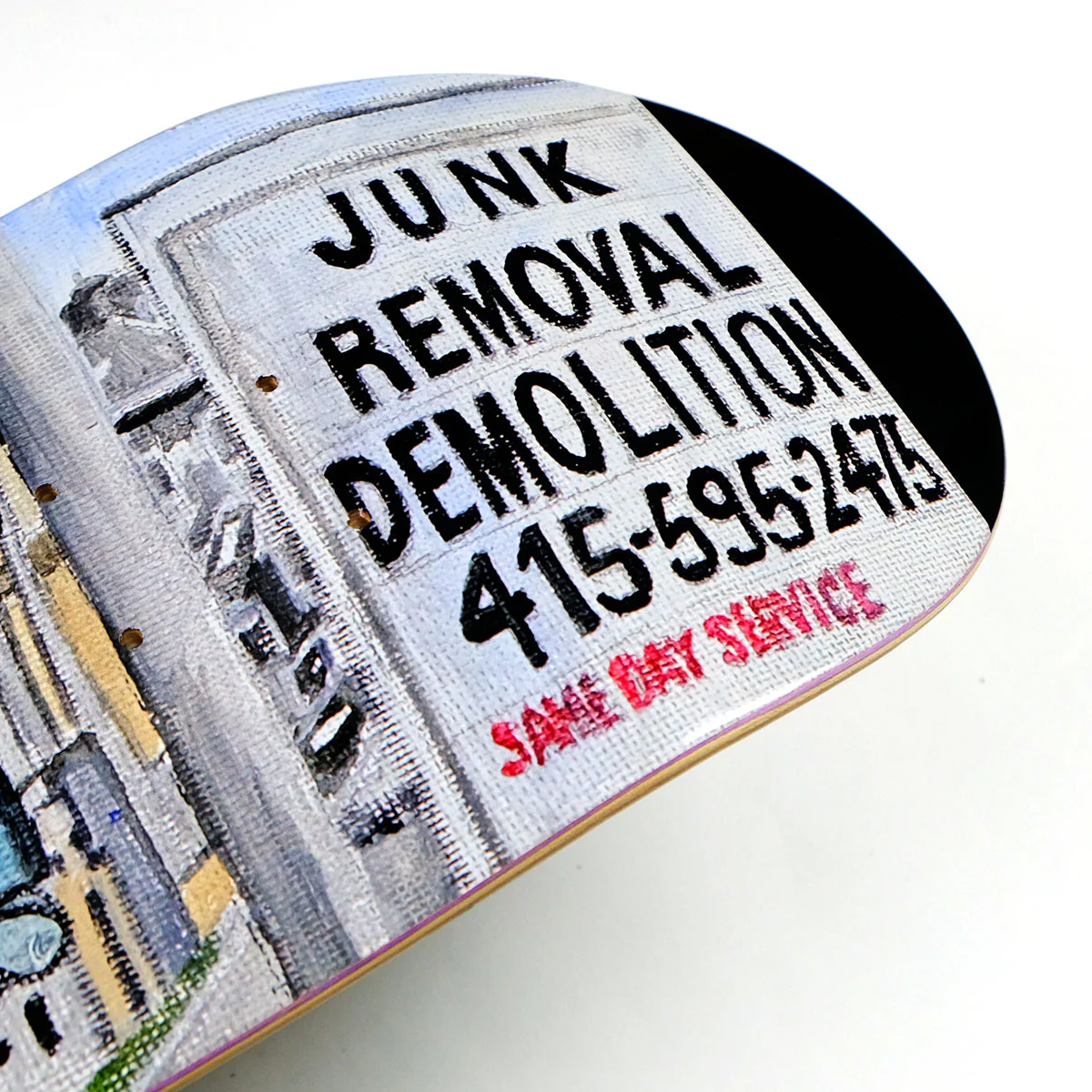 Snack Beall Junk Removal Skateboard Deck - 8.10" - Image 4