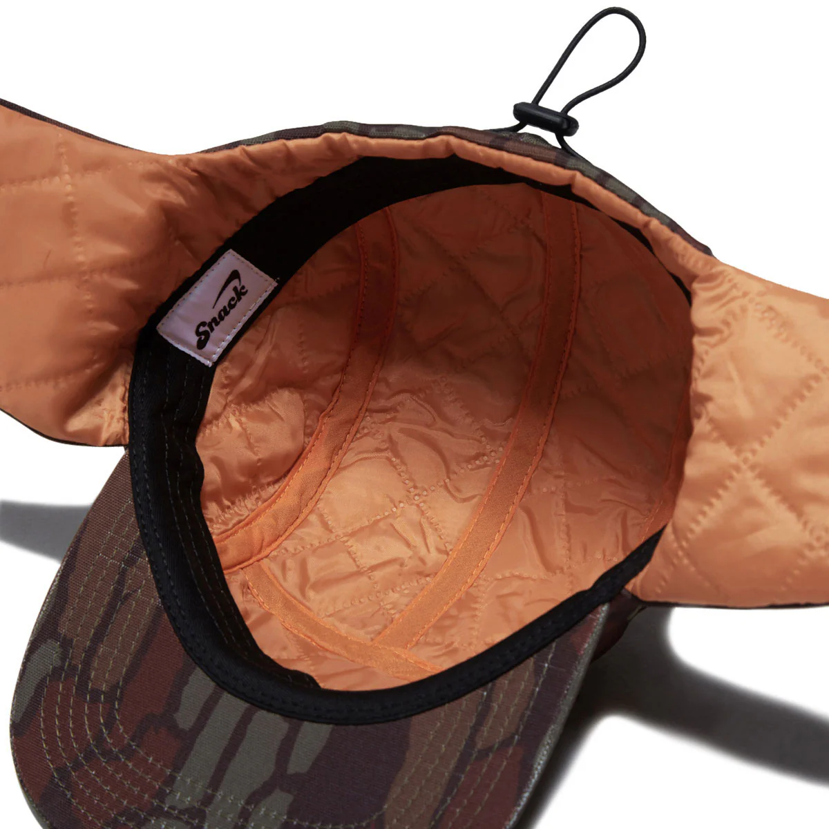 Snack Earflap Hat - Bark Camo - Image 3