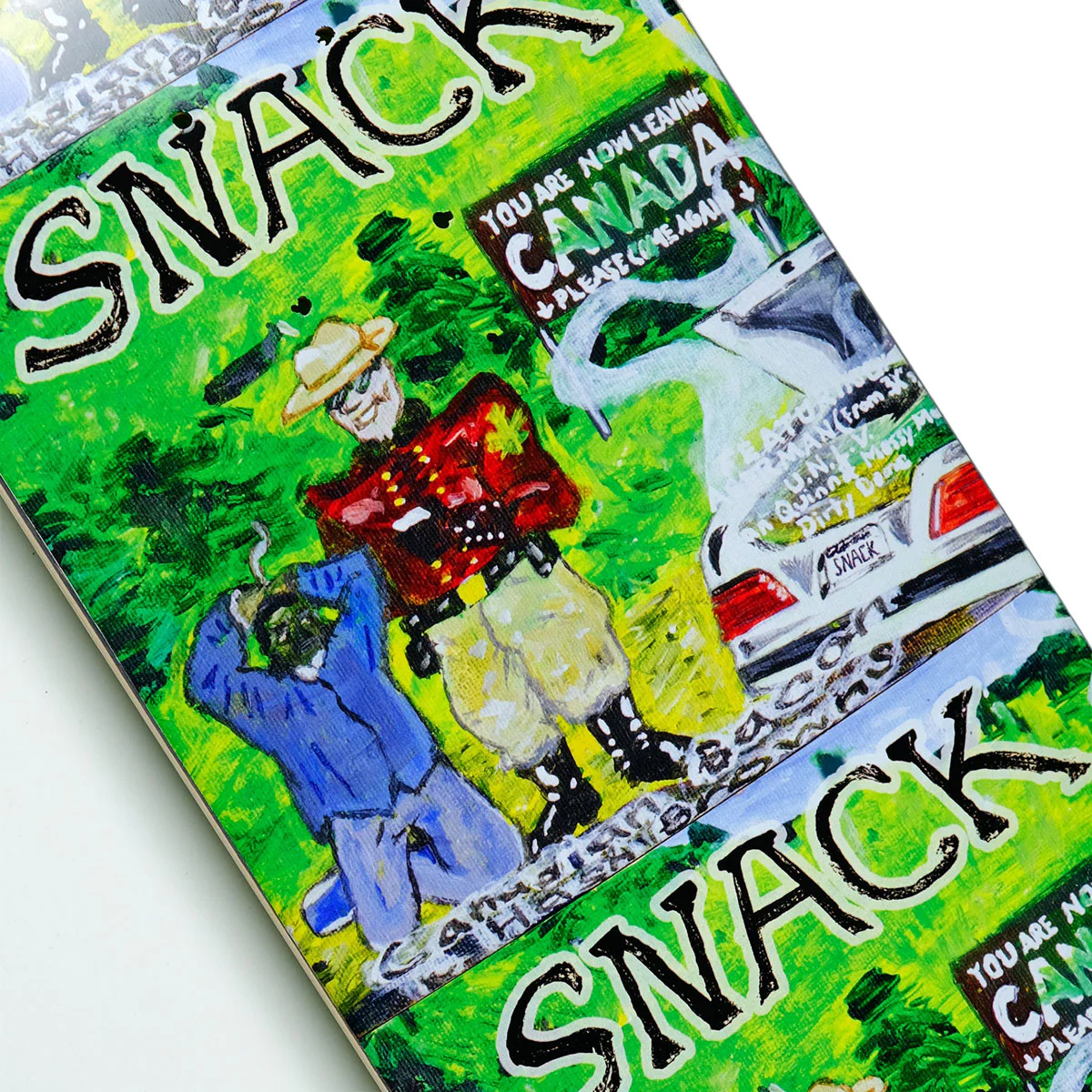 Snack May Canadian Bacon Skateboard Complete - 8.25" - Image 3