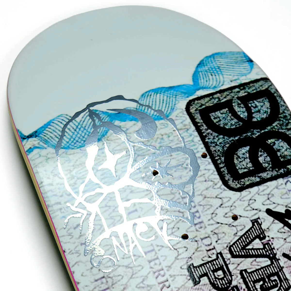 Snack Narvaez Veinte Peso Skateboard Deck - 8.38" - Image 4