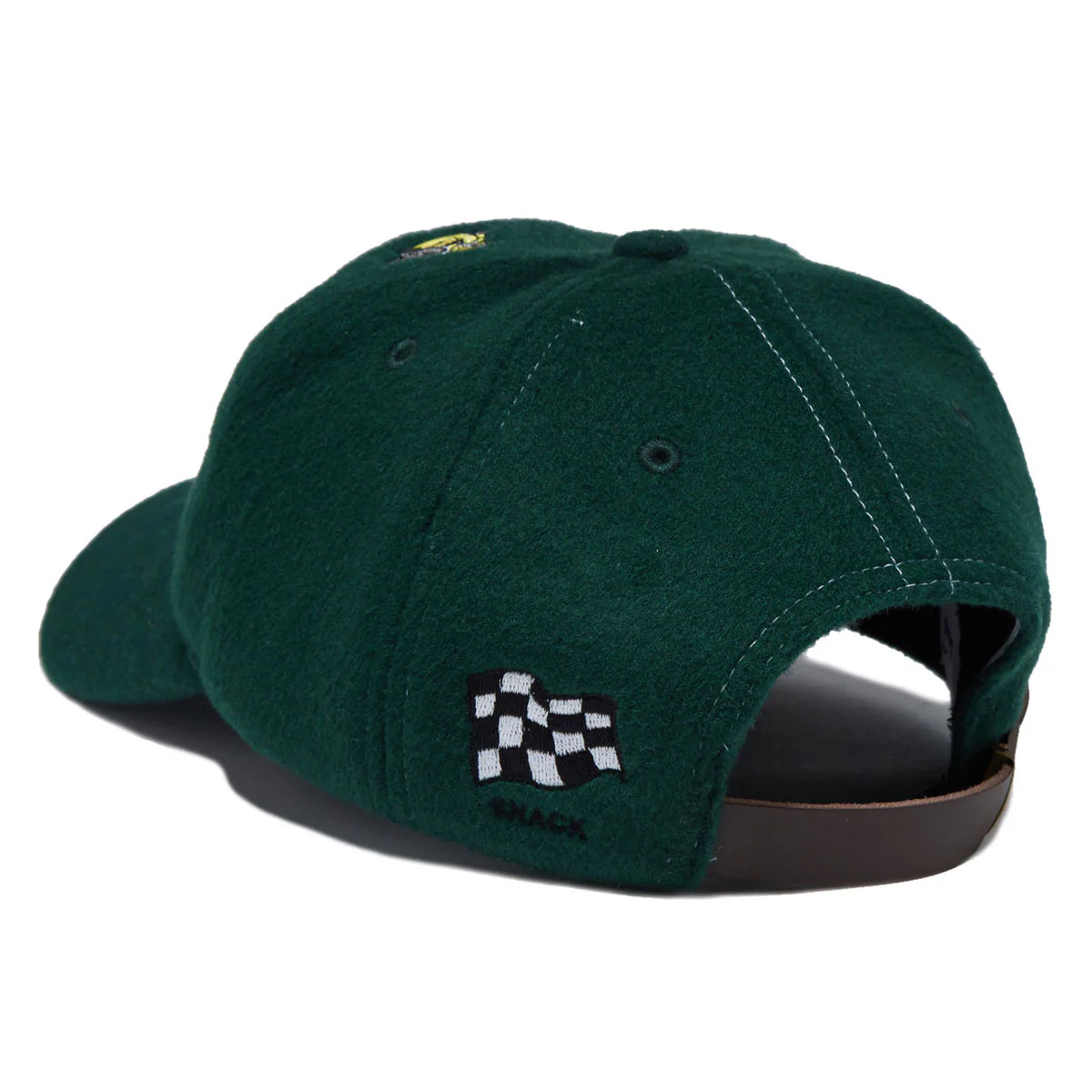 Snack Pole Position Hat - Green Wool - Image 2