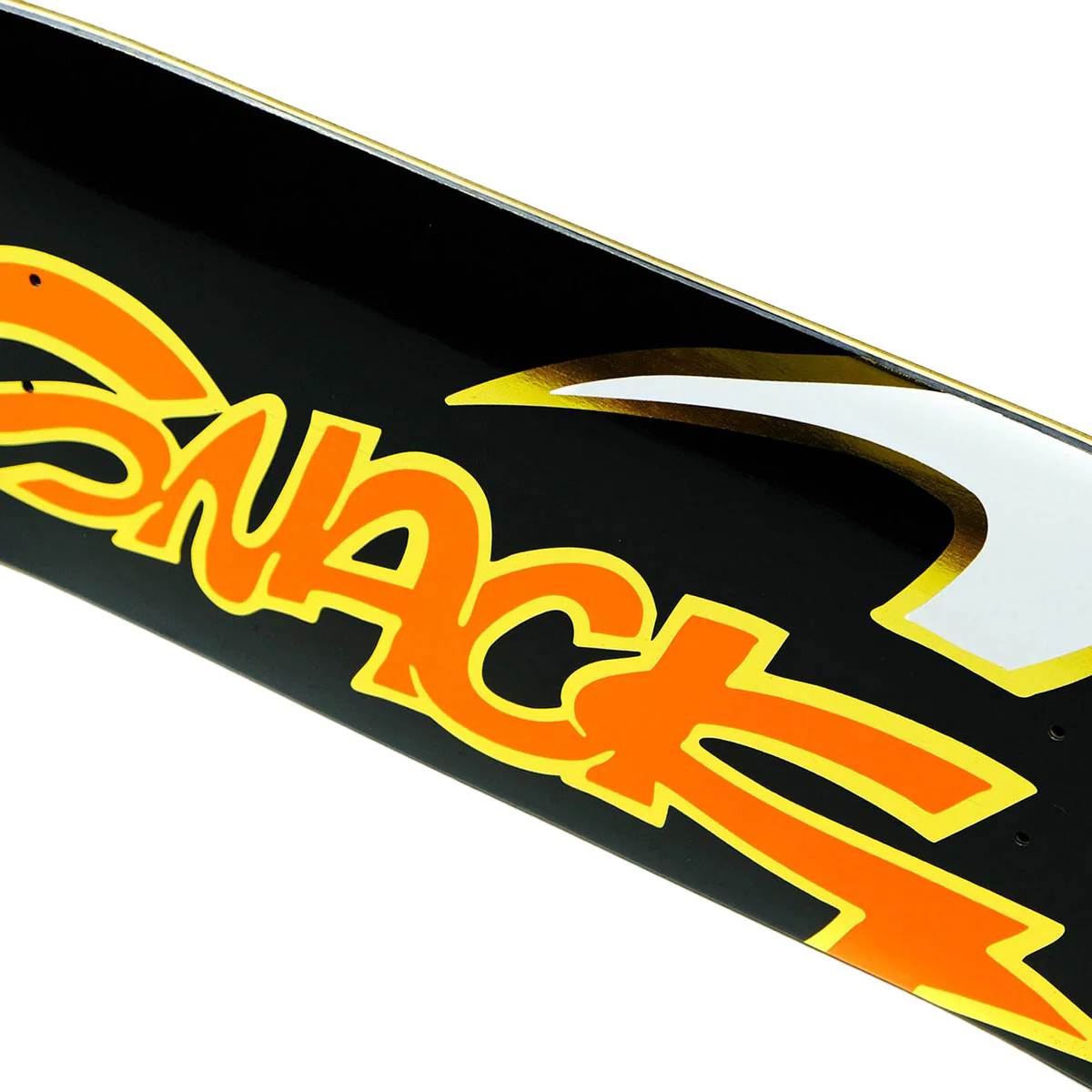 Snack Stroke Skateboard Deck - Black - 8.50" - Image 3