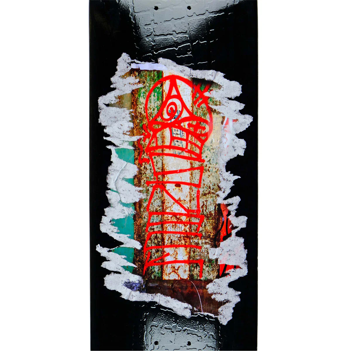 Snack Visual Degredation Skateboard Deck - 8.25" - Image 3