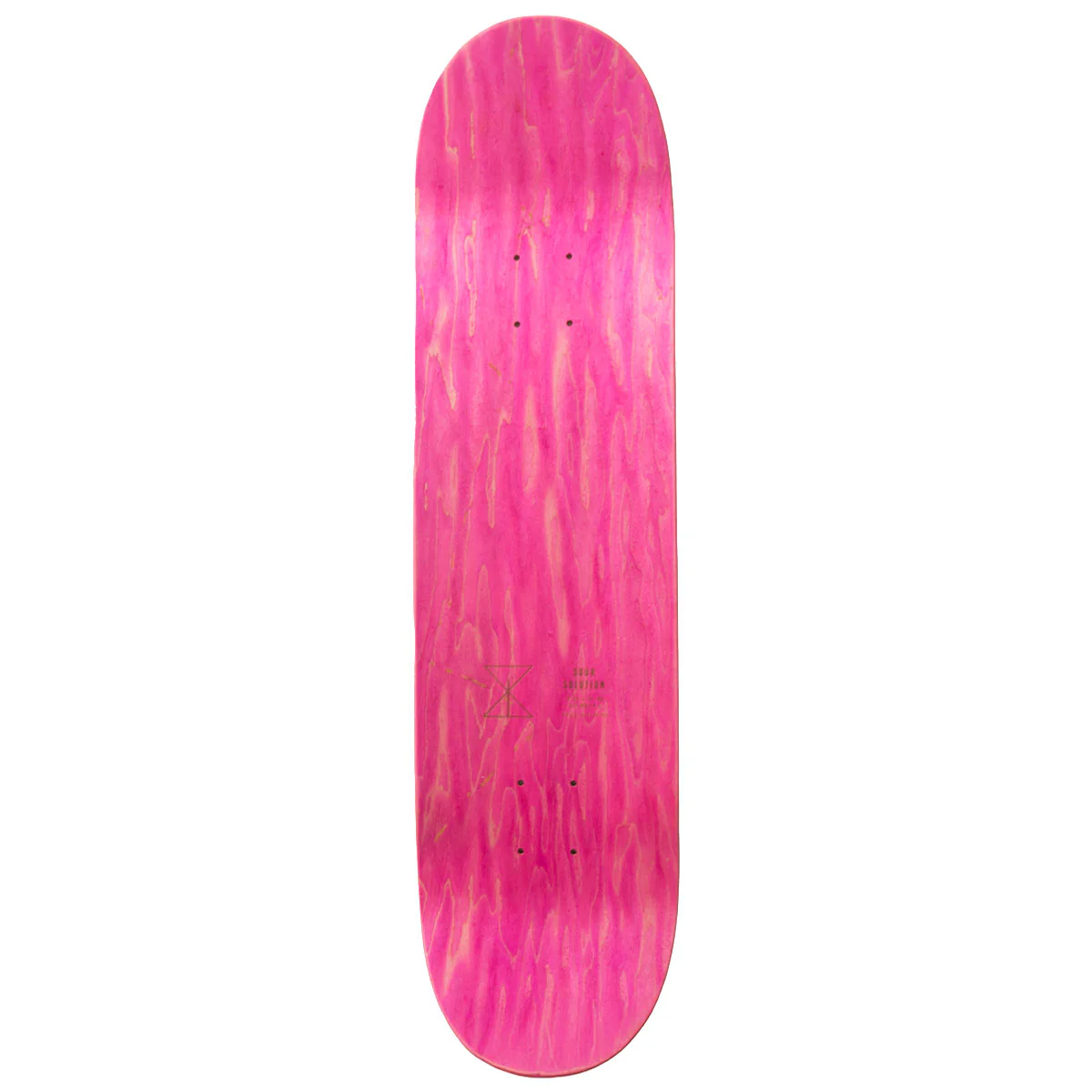 Sour Solution Barney Hot Potatoes Square Skateboard Complete - 8.25" - Image 2