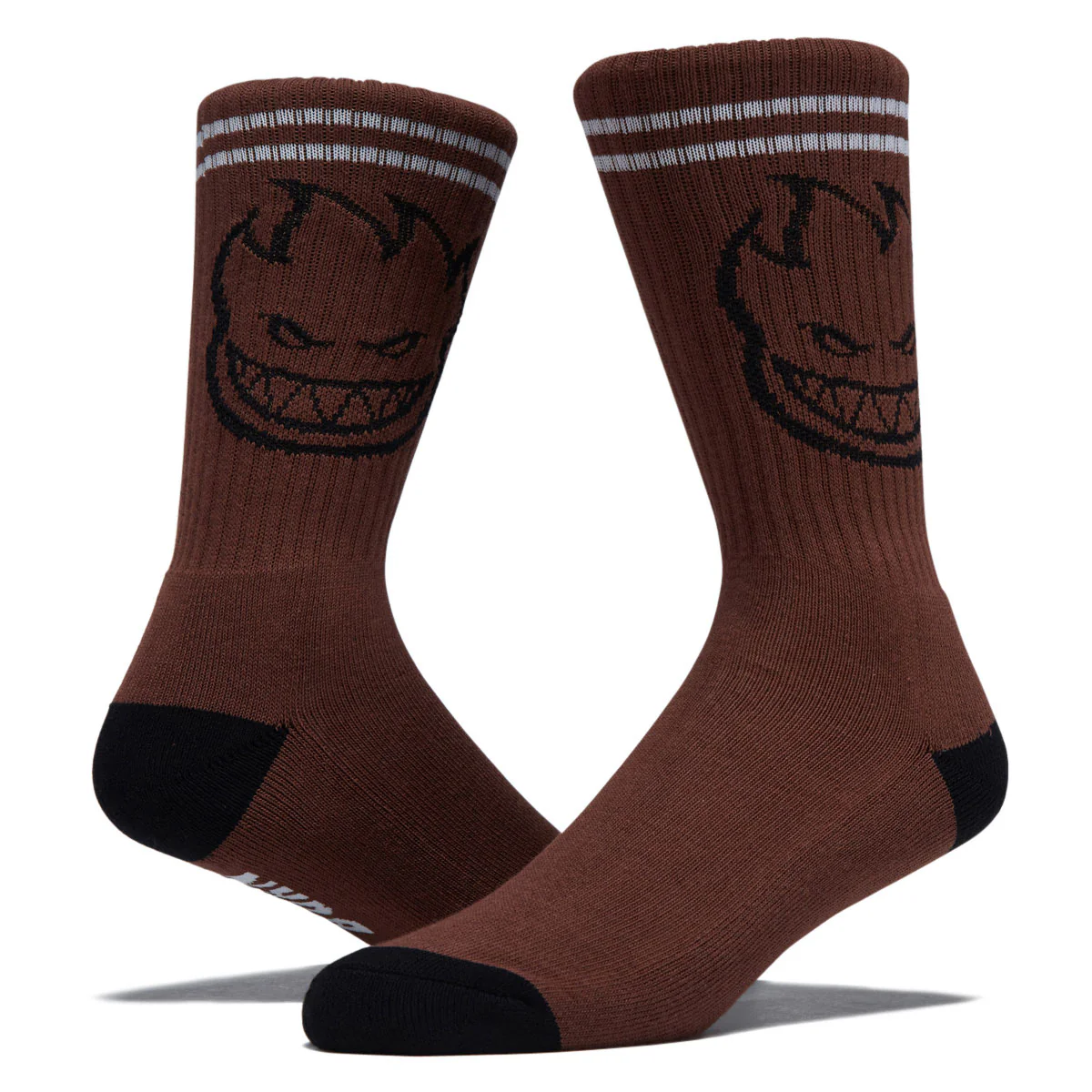 Spitfire Bighead Socks - Dark Red/Black/White - Image 2