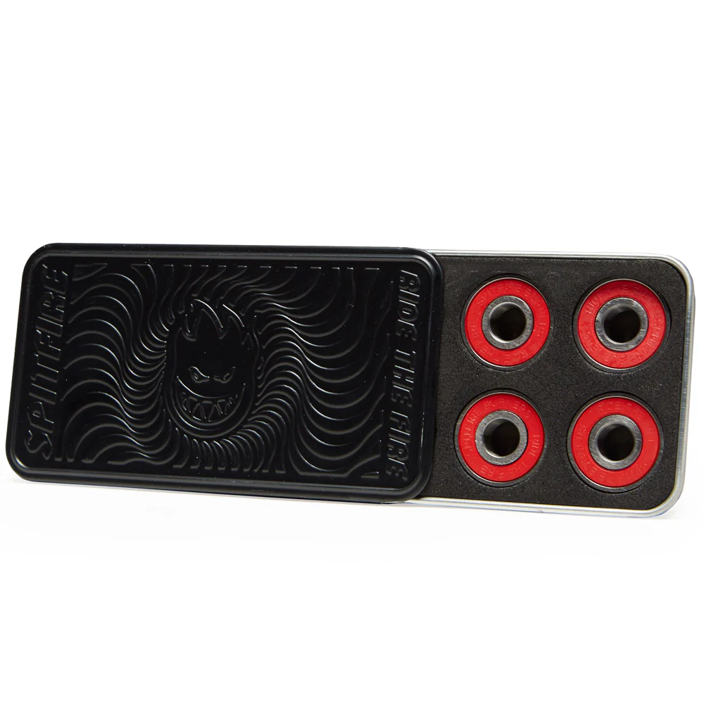Spitfire Burners Skateboard Bearings - Red - Image 2