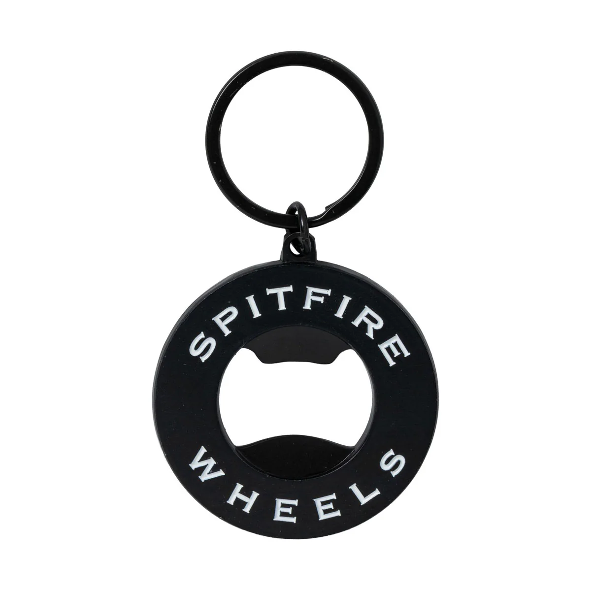 Spitfire Classic Swirl Bottle Opener Keychain - Black/White - Image 2