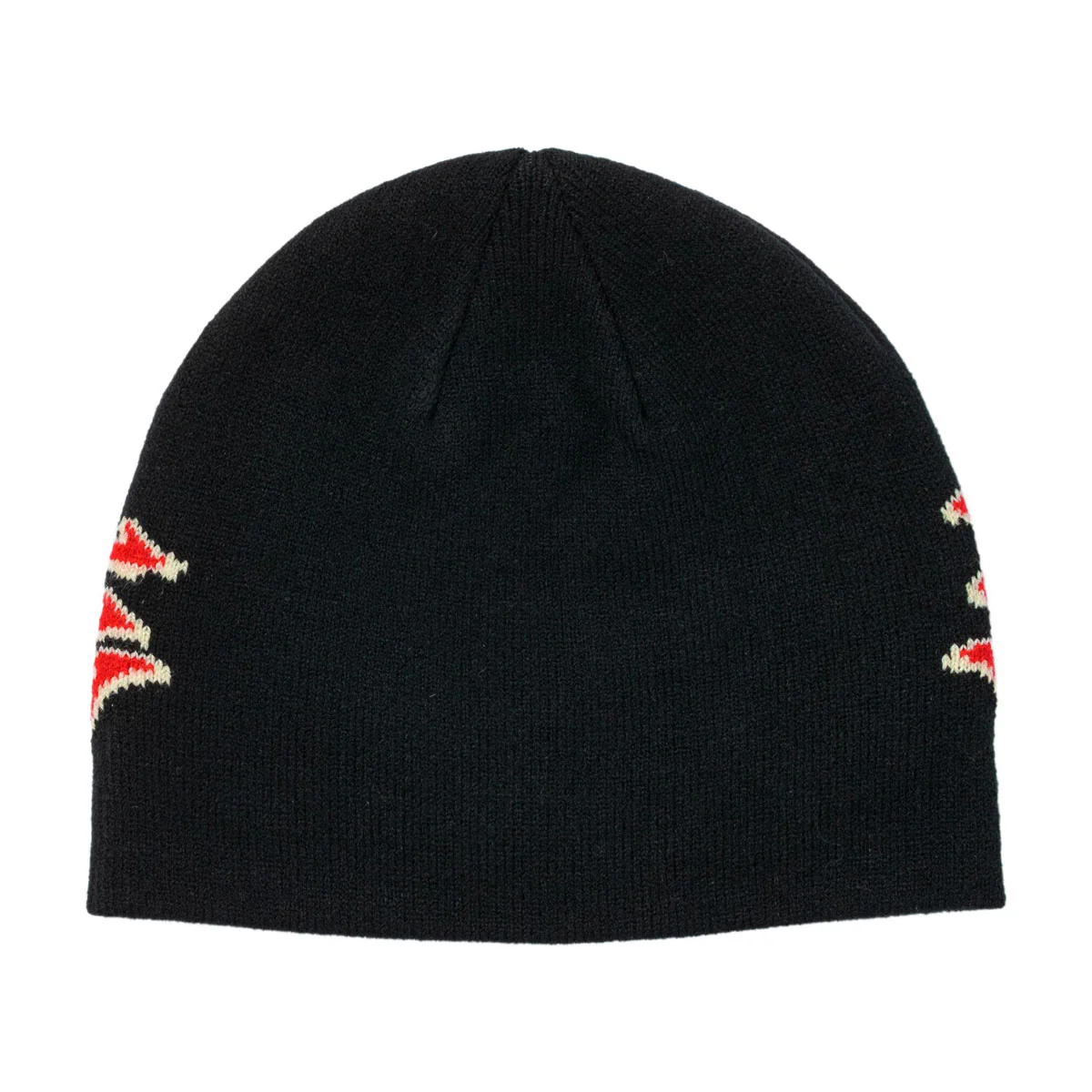 Spitfire Demon Script Skully Beanie - Black/Red/Cream - Image 2
