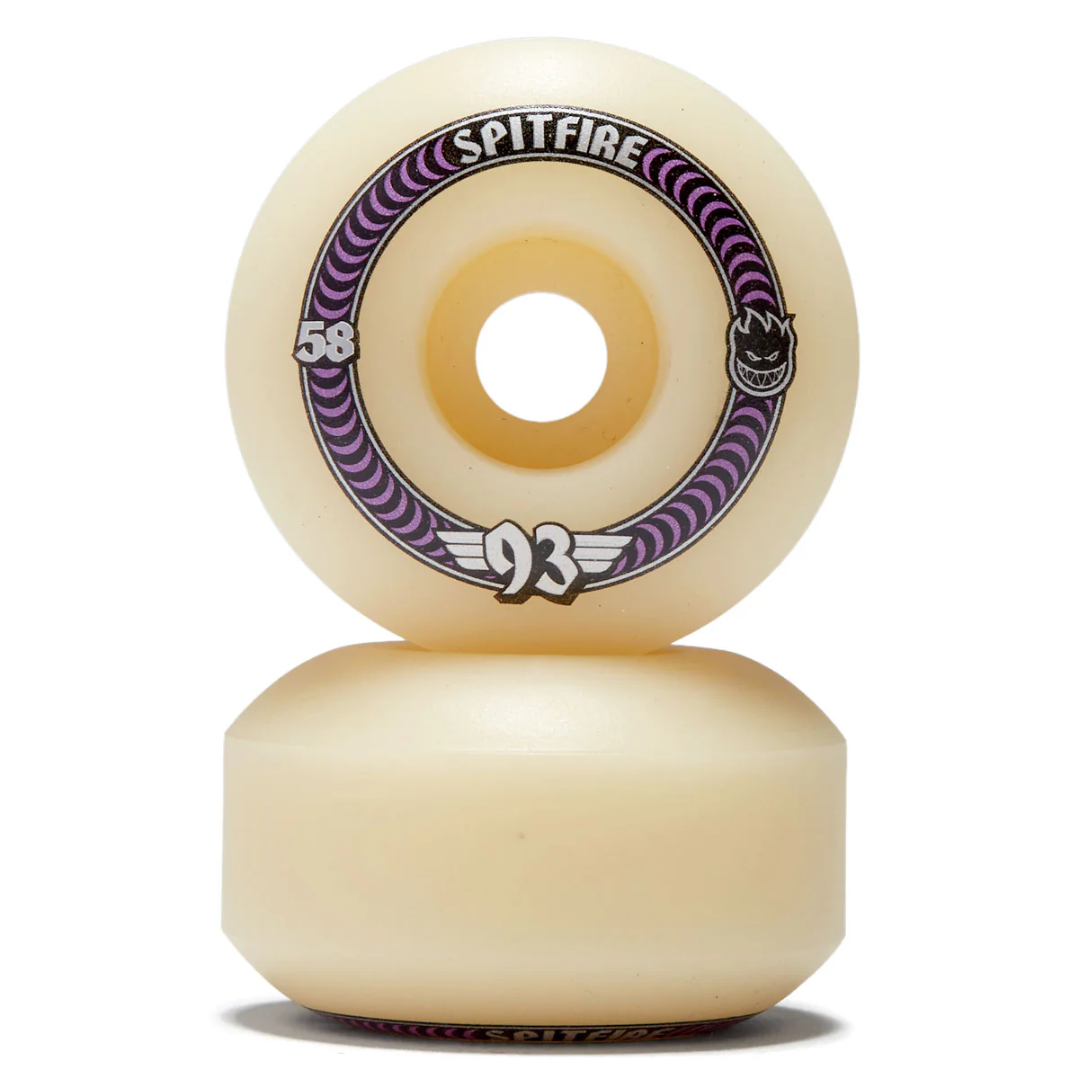 Spitfire F4 93d Classics Skateboard Wheels - Natural - 58mm - Image 2