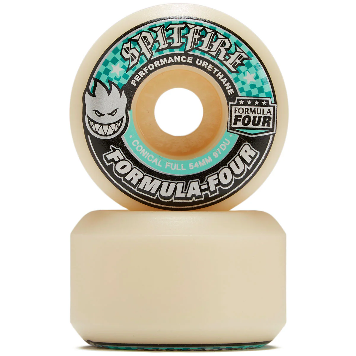 Spitfire F4 97d Conical Full Skateboard Wheels - 54mm - Image 2