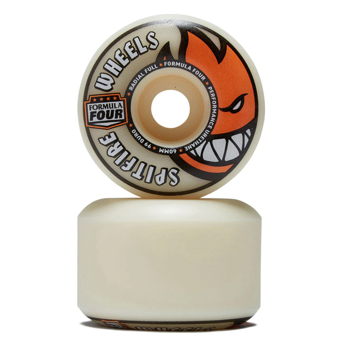 Spitfire F4 99d Radial Full Skateboard Wheels - Natural - 60mm - Image 2