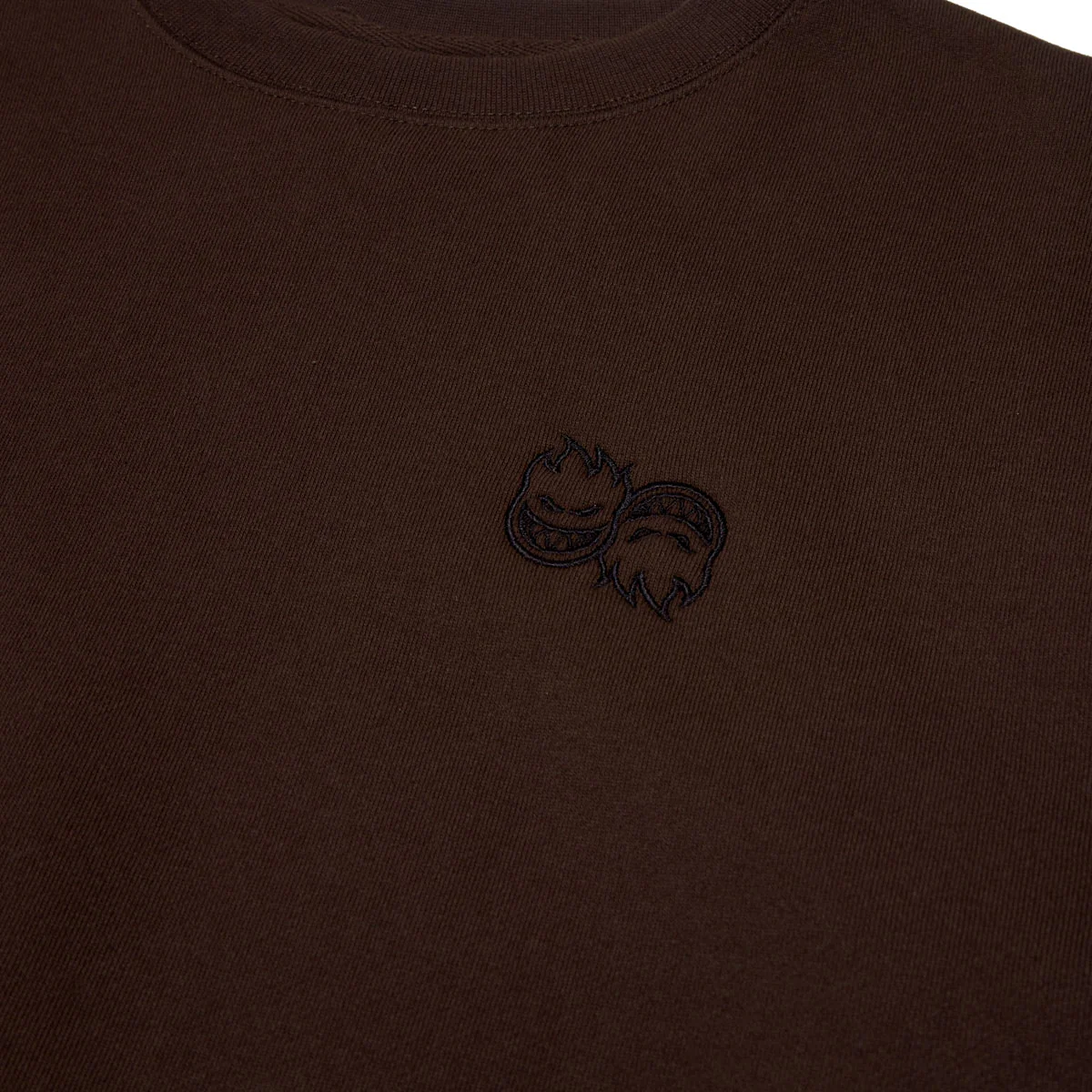 Spitfire Lil Eternal Emb Sweatshirt - Brown/Black - Image 2
