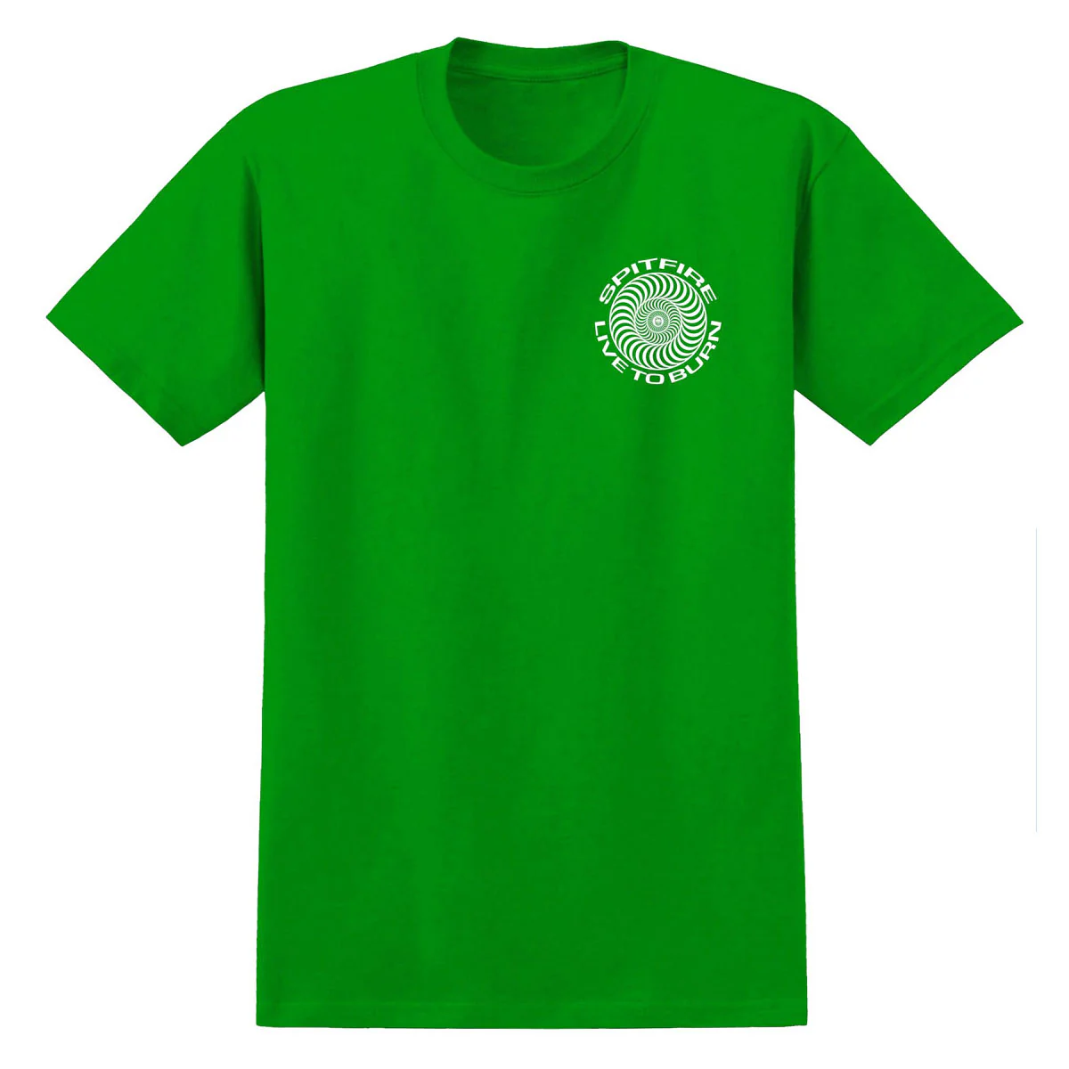 Spitfire Live To Burn Classic T-Shirt - Irish Green - Image 2