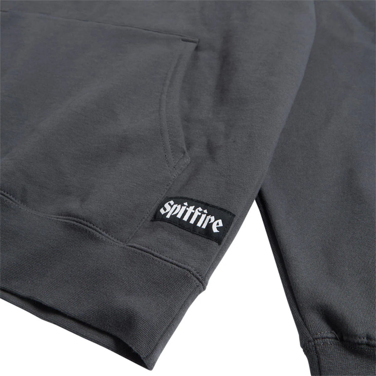 Spitfire Molotov Angel Hoodie - Charcoal/Black/White - Image 3