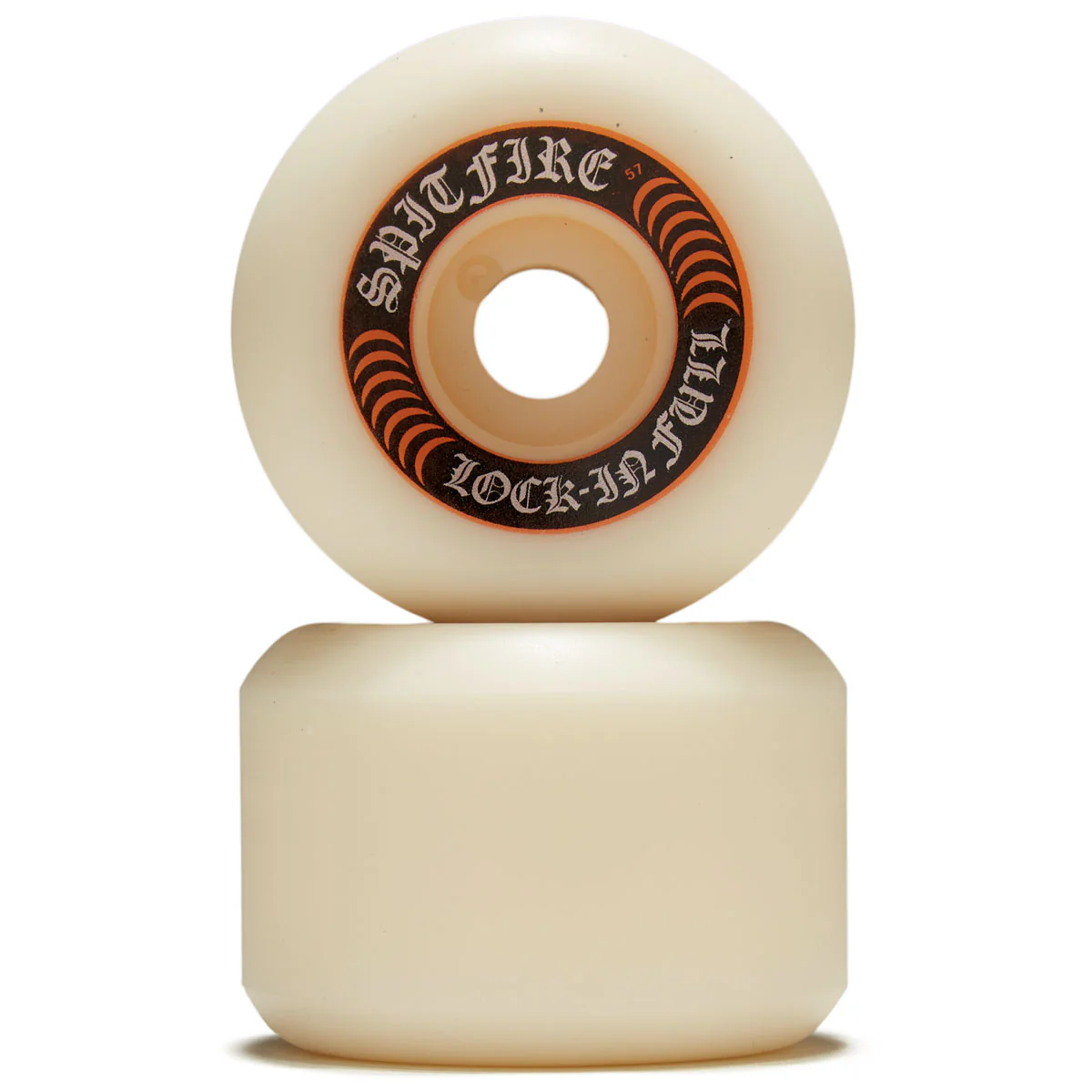 Spitfire F4 99d Lock-in Full Skateboard Wheels - Natural - 57mm - Image 2