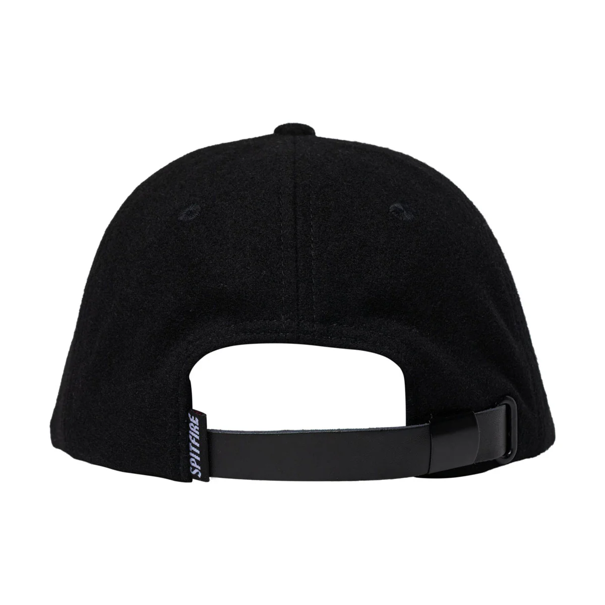 Spitfire Team Bighead Flame Script Hat - Black/White - Image 2