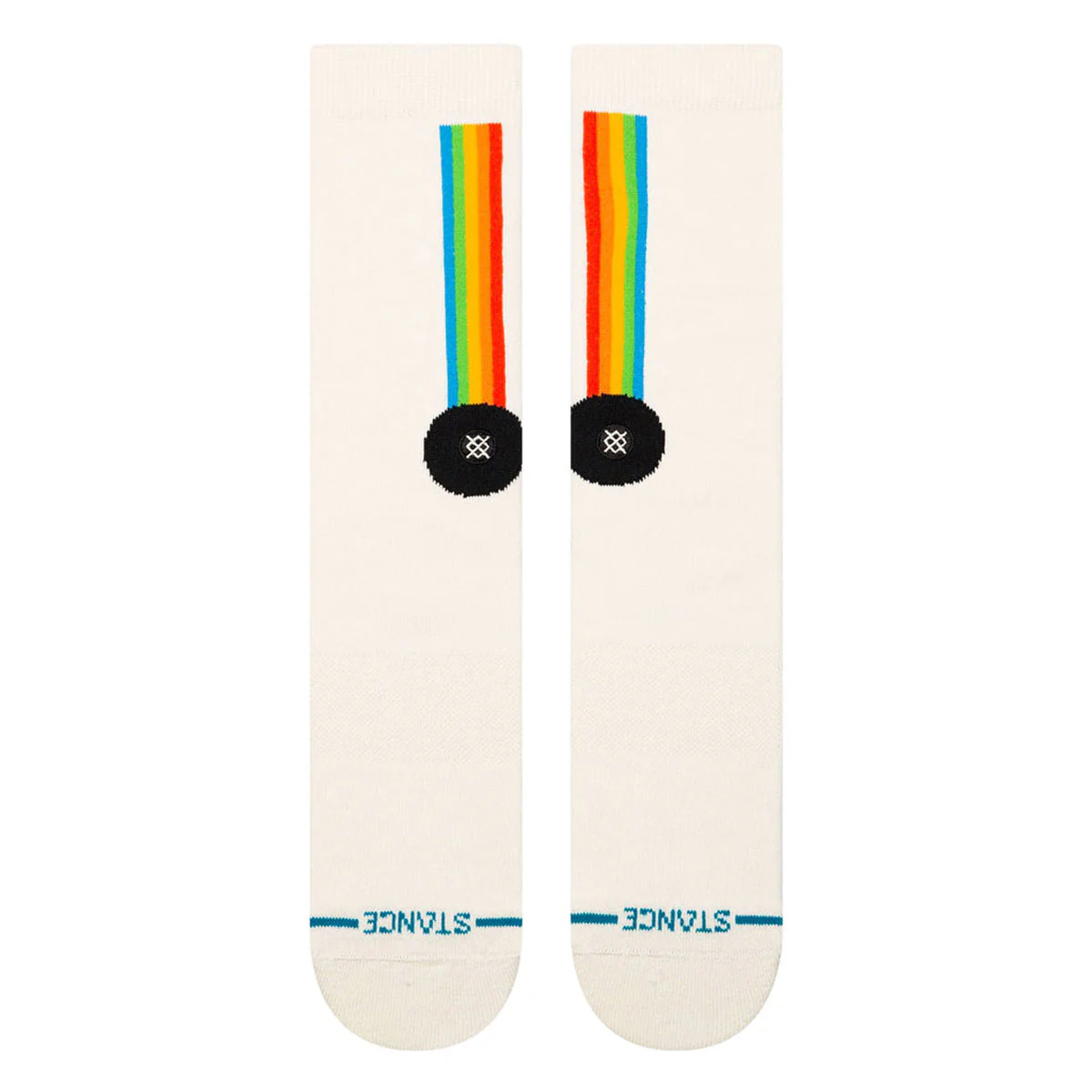 Stance Aperture Crew Socks - White - Image 2