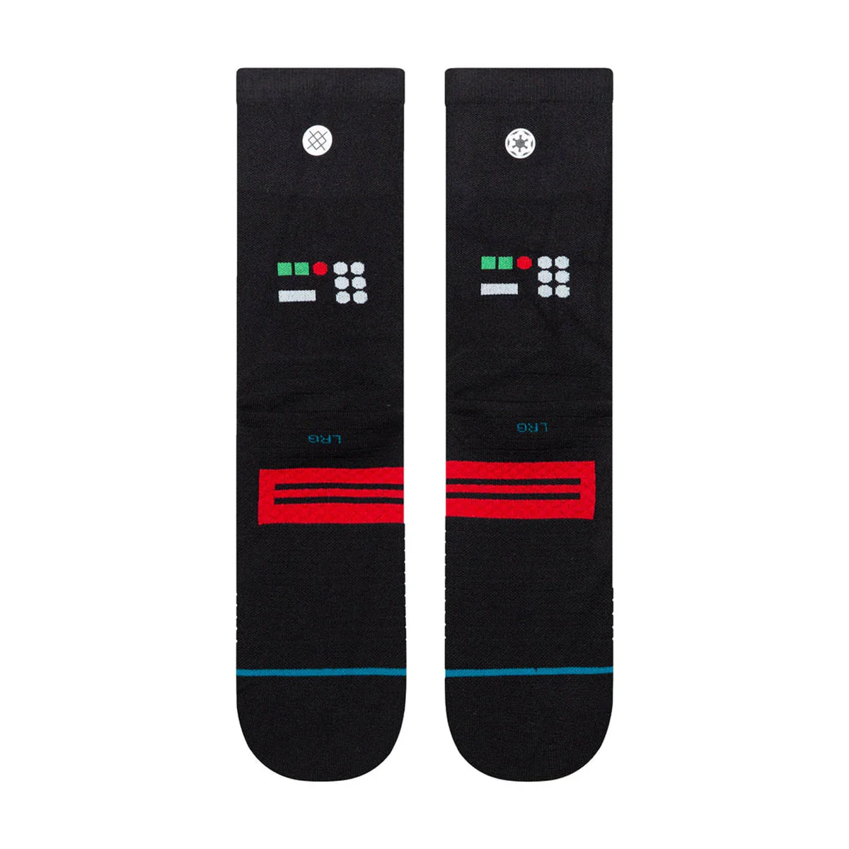 Stance Dark Side Crew Socks - Black - Image 2