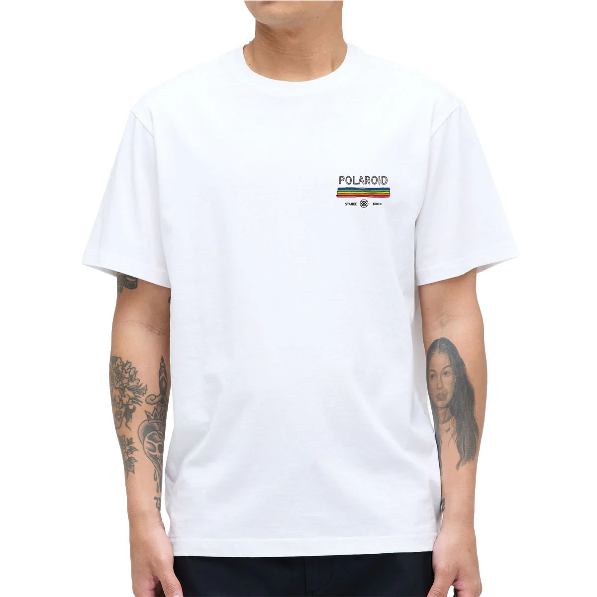 Stance Polaroid Cartridge T-Shirt - White - Image 3