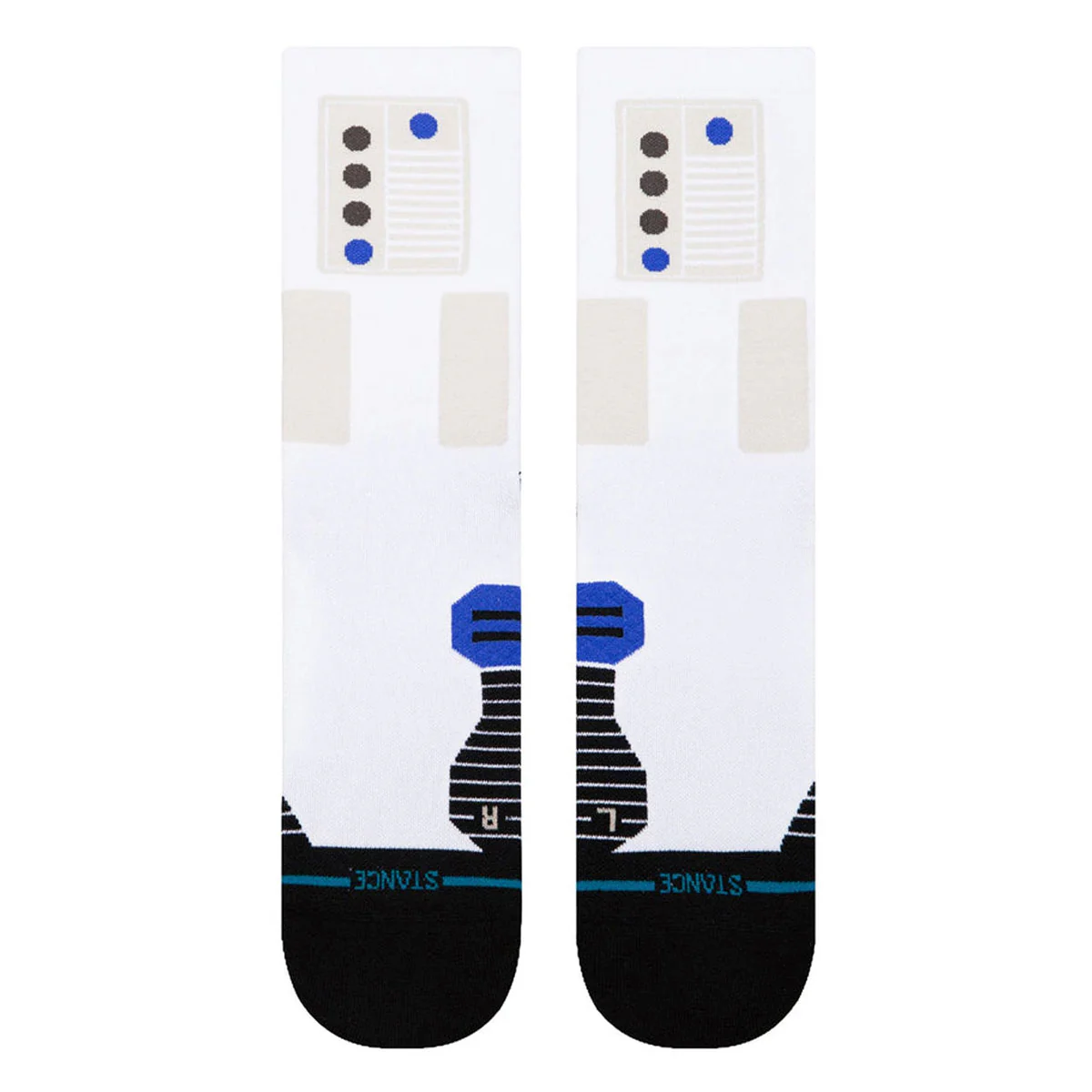 Stance Storm Crew Socks - White - Image 2