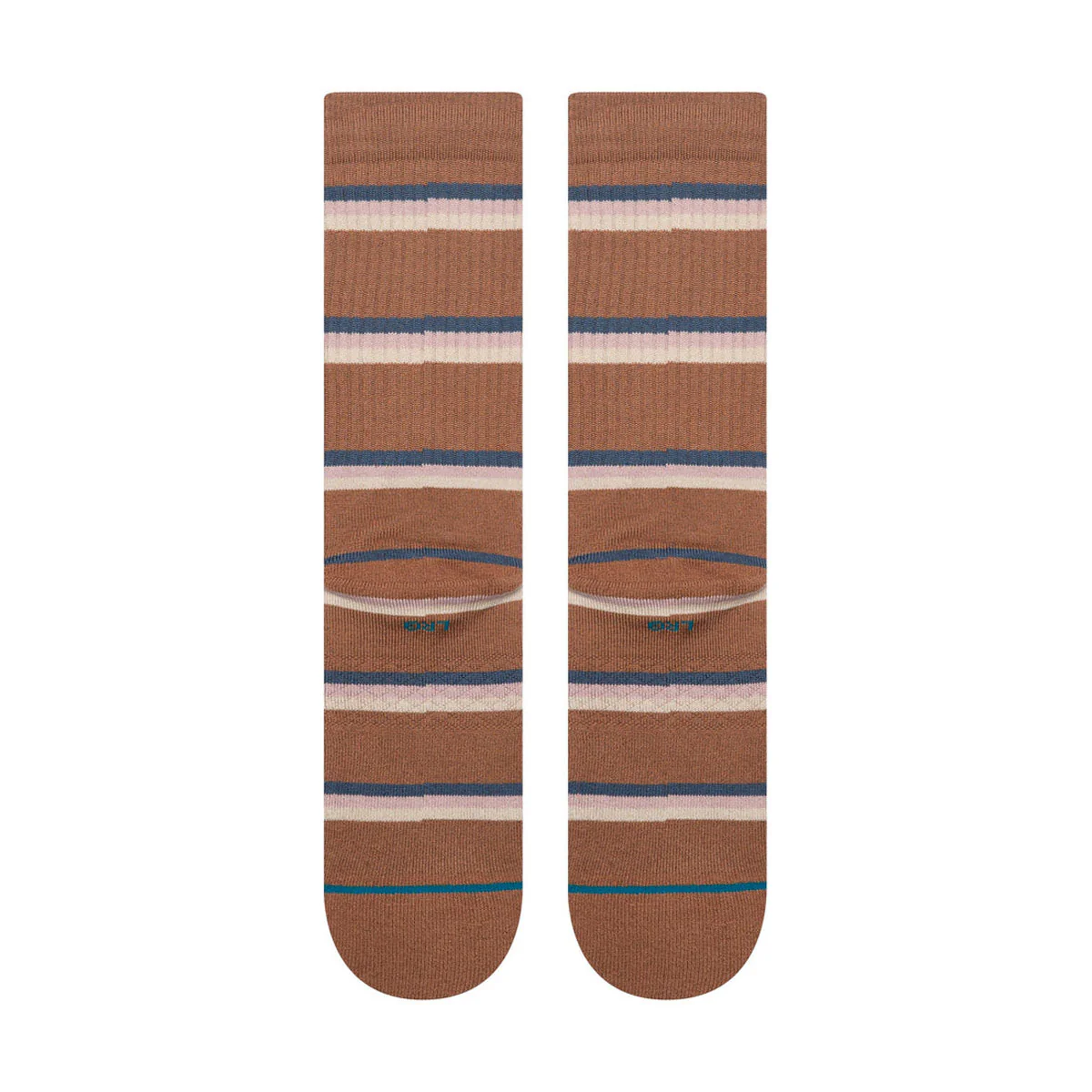 Stance Strata Crew Socks - Brown - Image 3