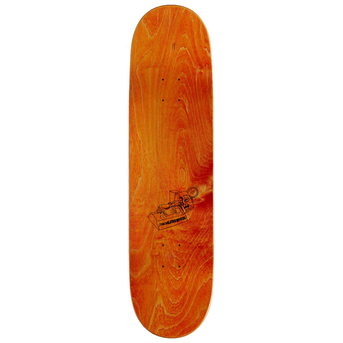 The Heated Wheel On Holiday Skateboard Deck - 8.50" - Image 2