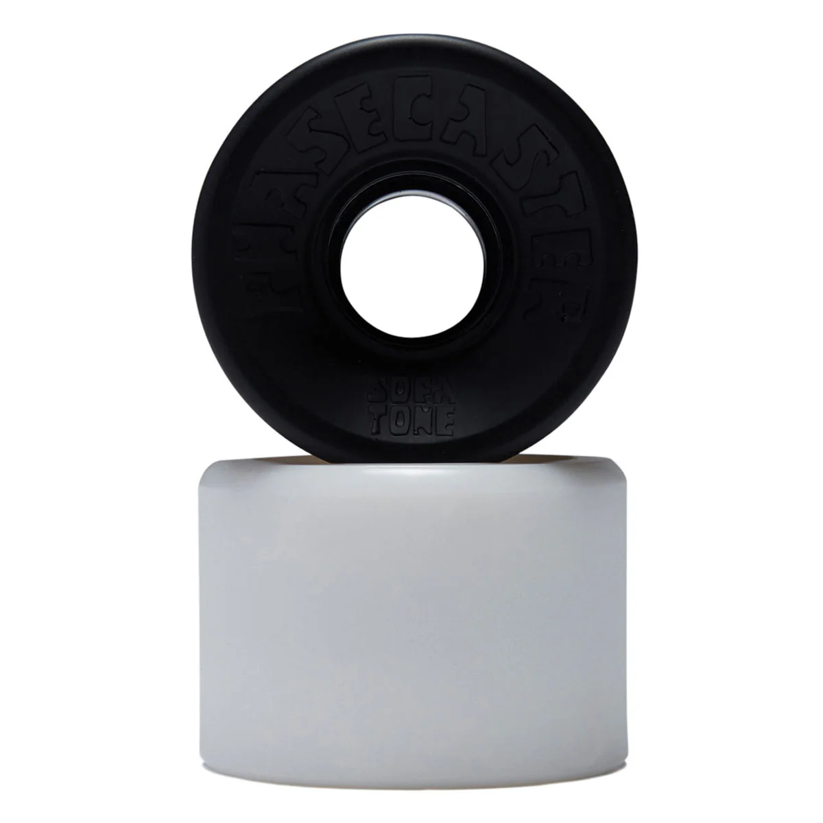 The Heated Wheel Phasecaster Sofa Tone 78a Cruiser Skateboard Wheels - Black/White - 56mm - Image 2