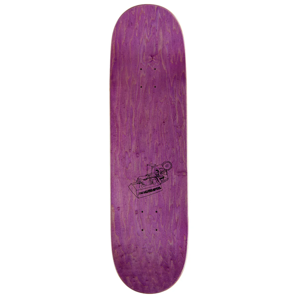The Heated Wheel Tom Remillard Reflective Movement Skateboard Deck - 9.00" - Image 2