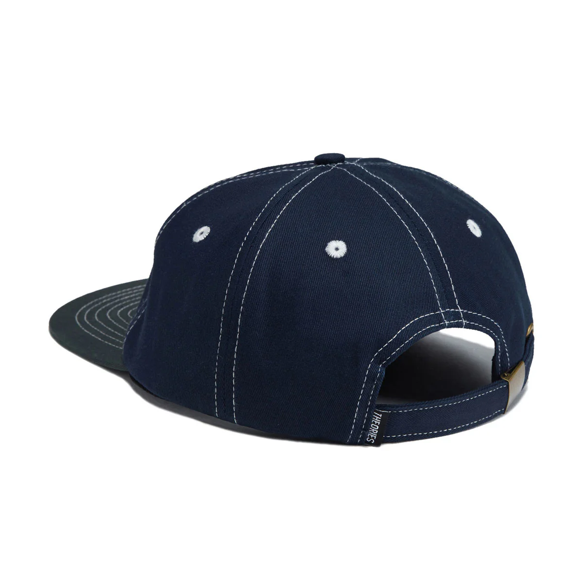 Theories Enigma Patch Snapback Hat - Navy/Green - Image 2