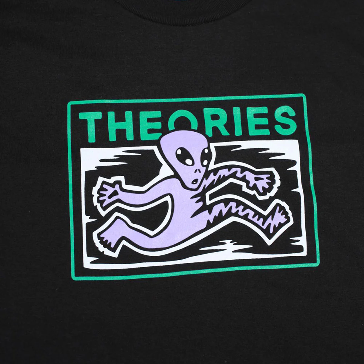 Theories Enigma T-Shirt - Black - Image 2