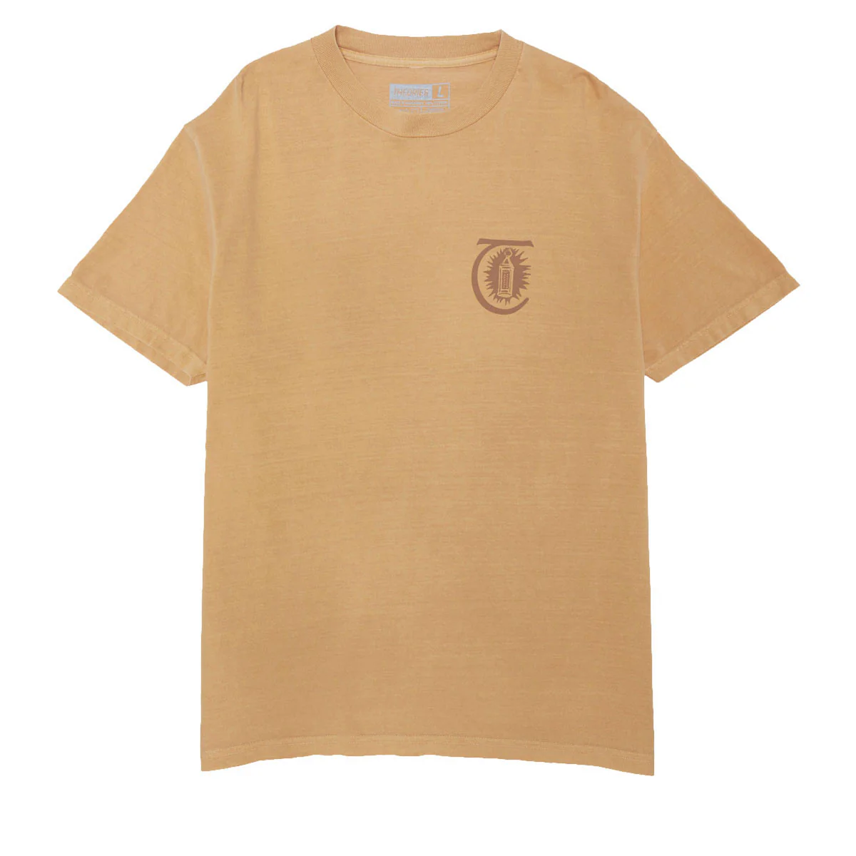 Theories Morning Star Garment Dyed T-Shirt - Mustard