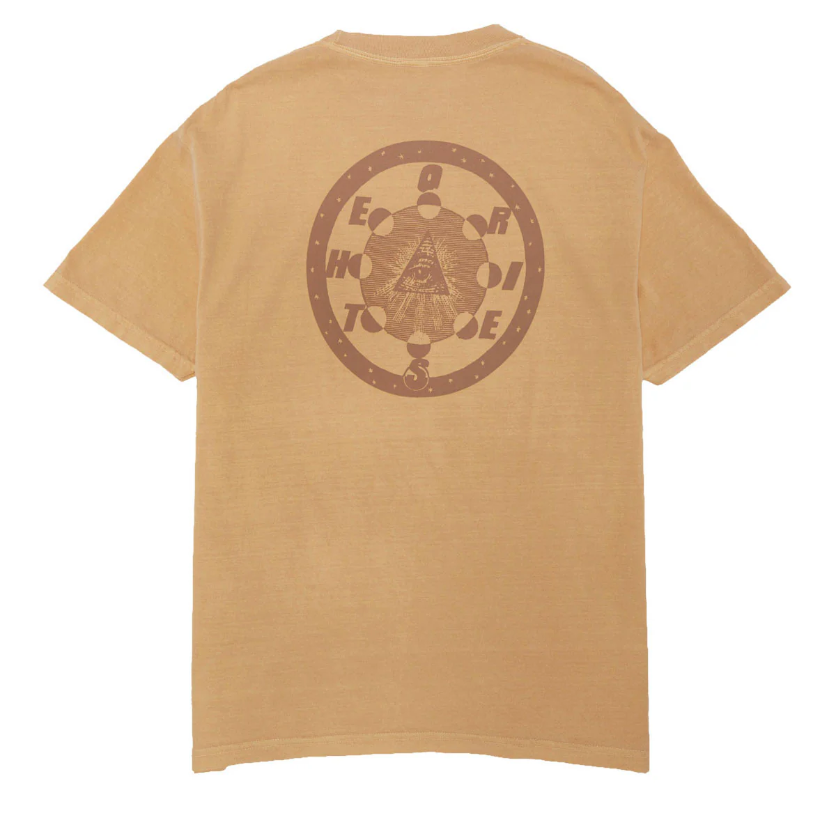 Theories Morning Star Garment Dyed T-Shirt - Mustard - Image 2