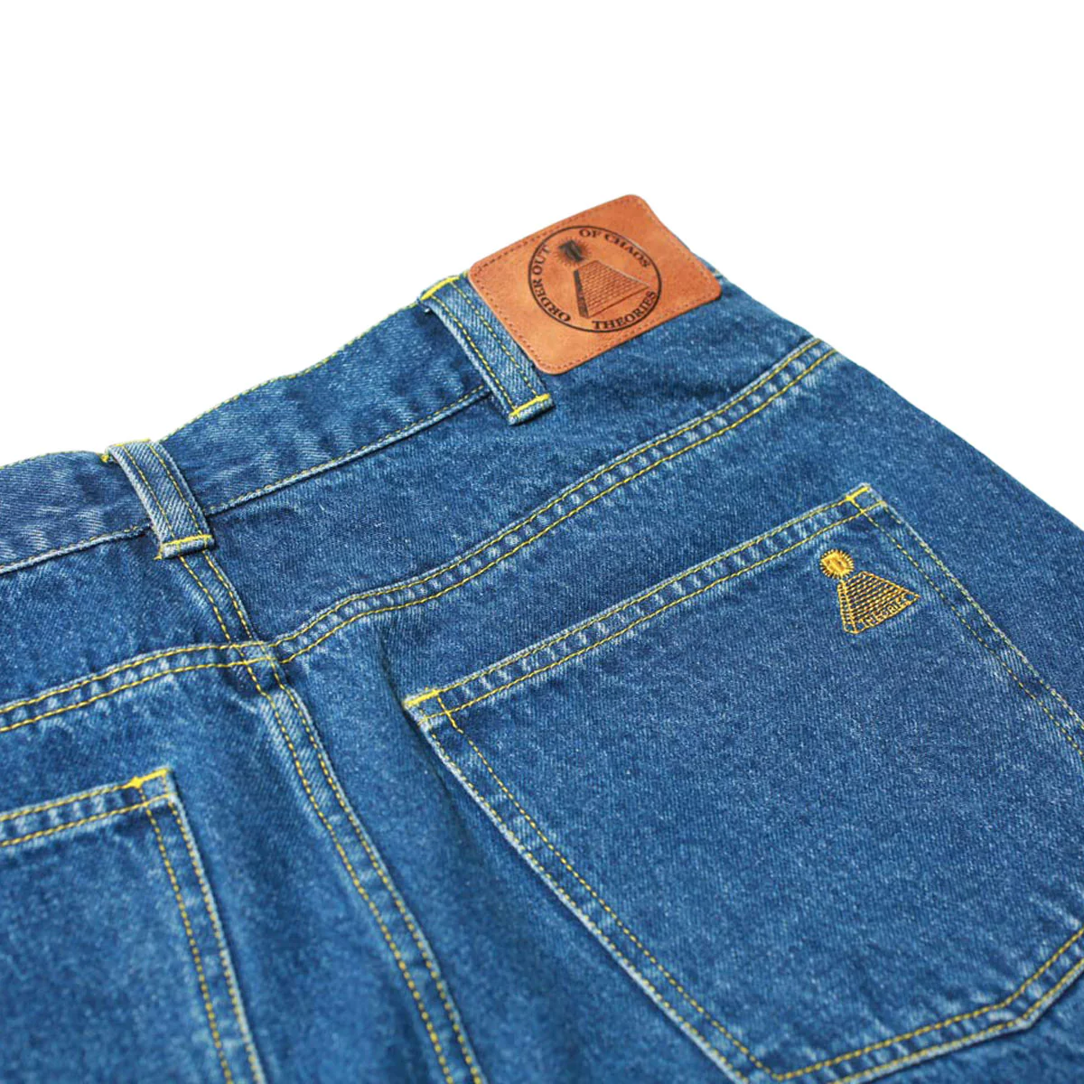 Theories Scribble Jeans - Washed Blue - Image 3