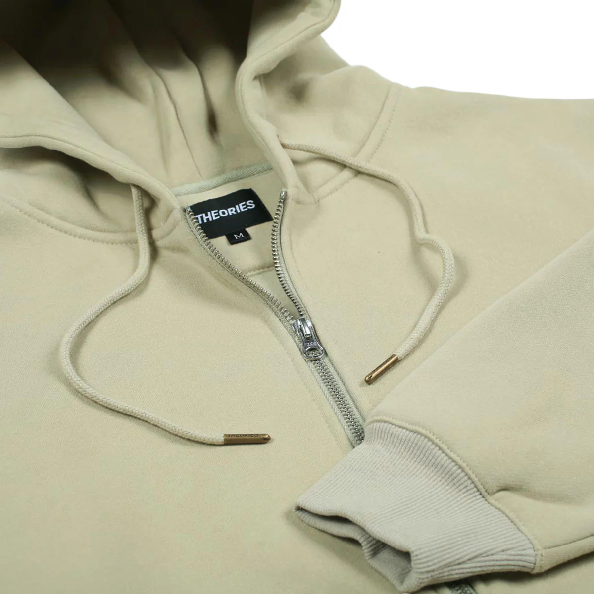 Theories Scribble Zip Hoodie - Key Lime - Image 2