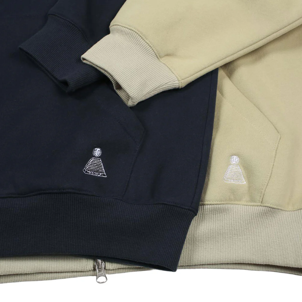 Theories Scribble Zip Hoodie - Key Lime - Image 3