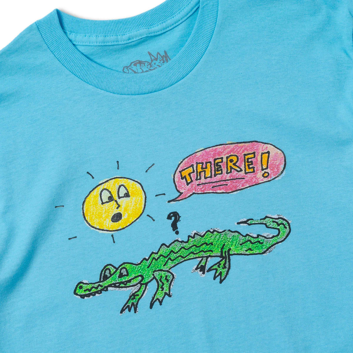 There Alligator T-Shirt - Sky - Image 2