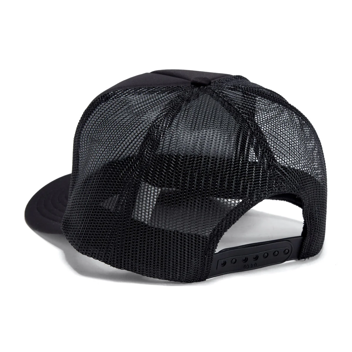 Thrasher Heavy Metal Trucker Hat - Black/Black - Image 2