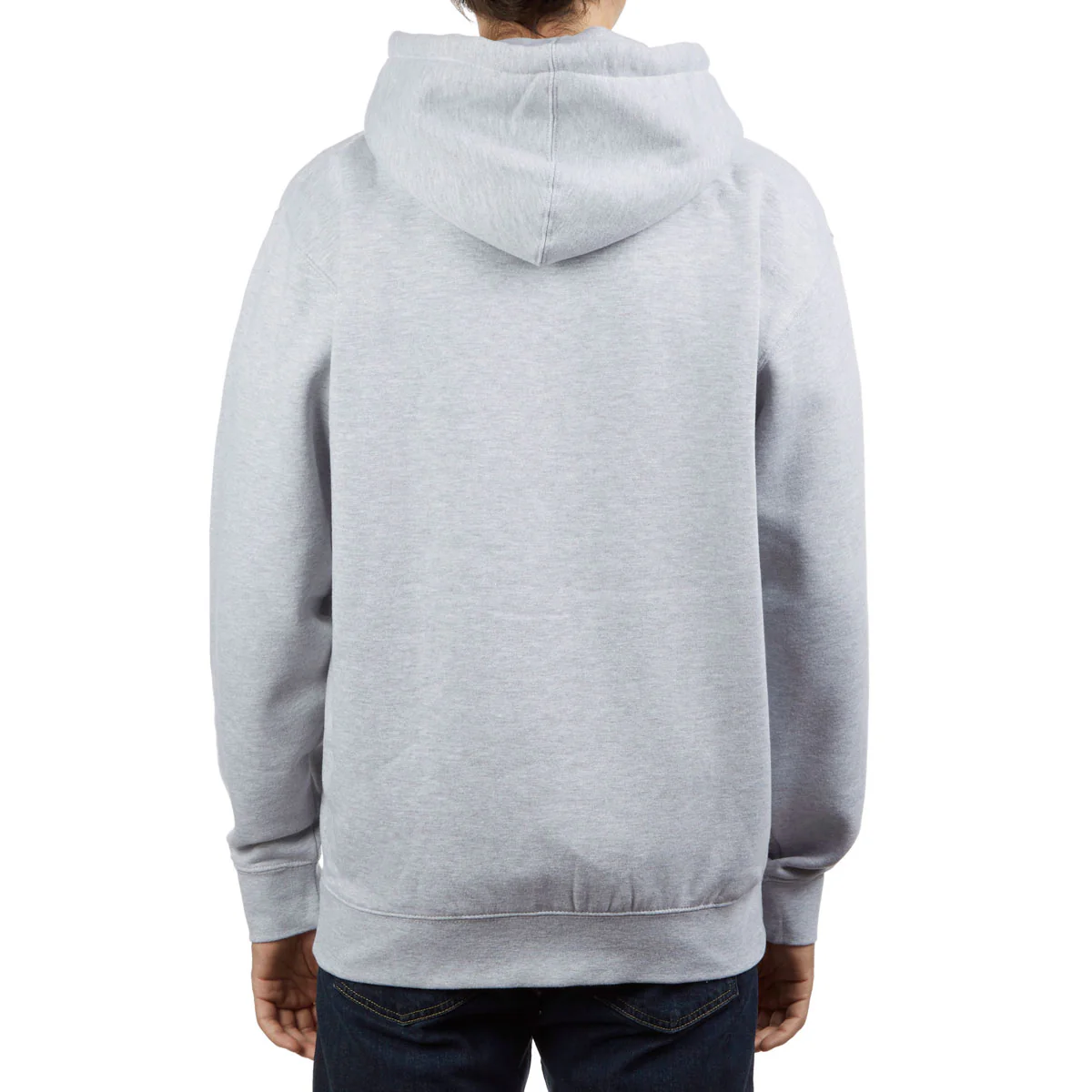Thrasher Logo Zip Up Hoodie - Grey - Image 2