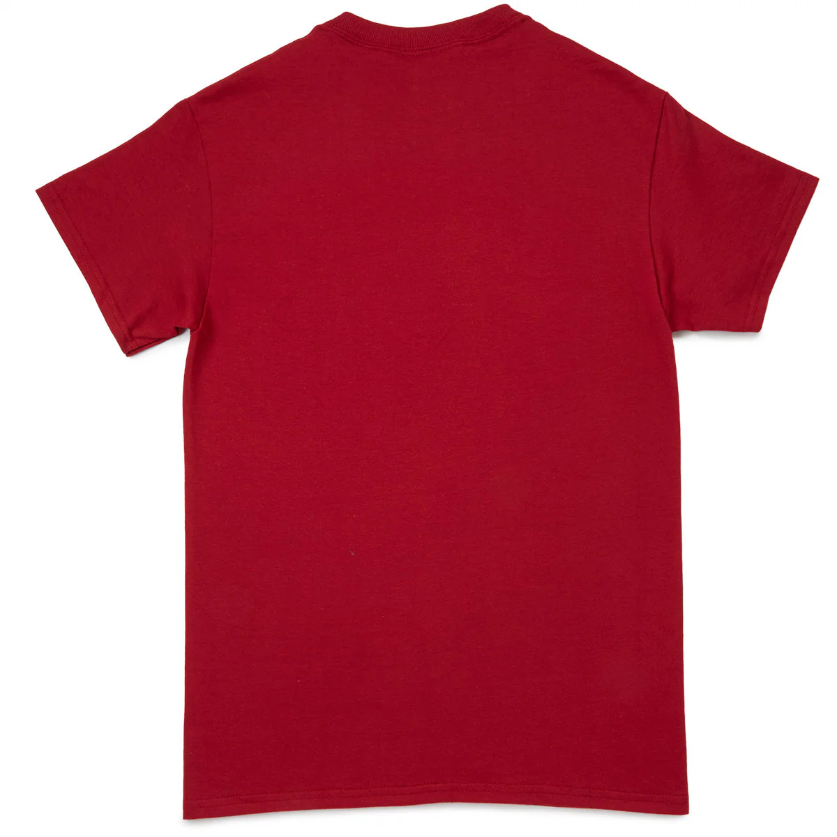 Thrasher Outlined T-Shirt - Cardinal - Image 2