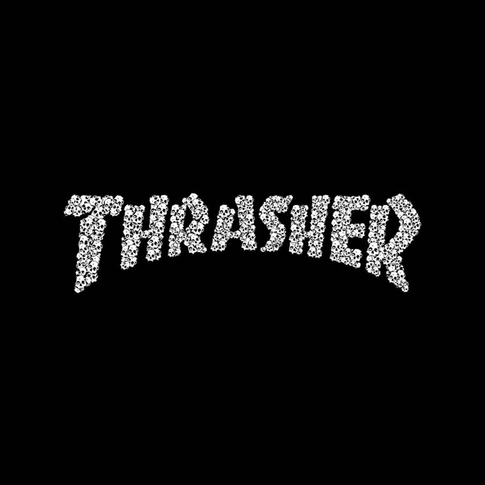 Thrasher Skulls Sweatpants - Black - Image 3