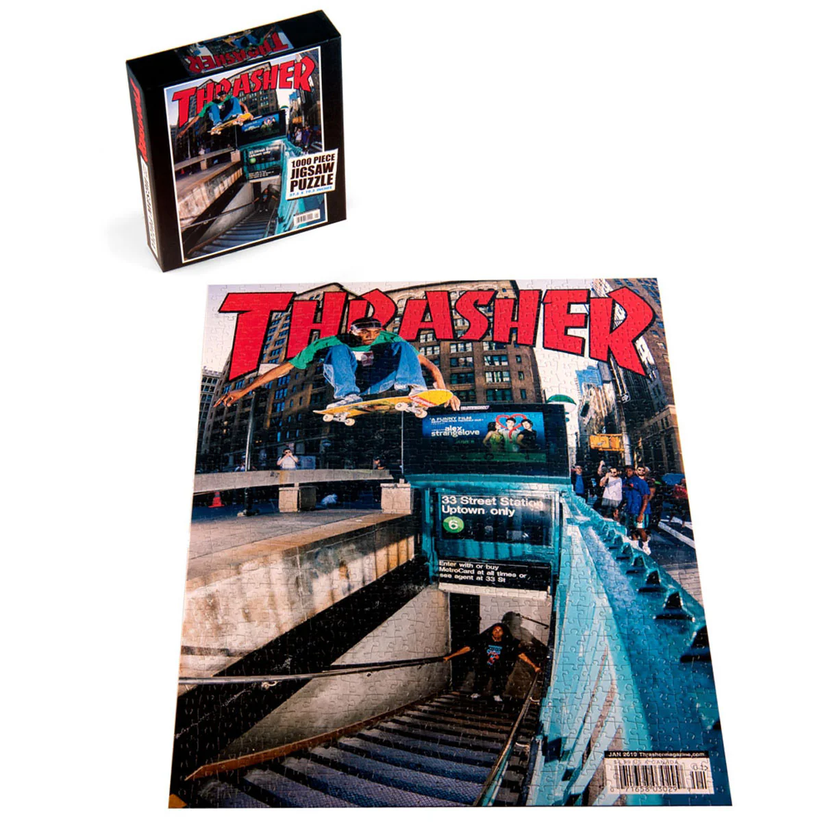 Thrasher “tyshawn Cover” Jan 2019 Jigsaw Puzzle - Image 3