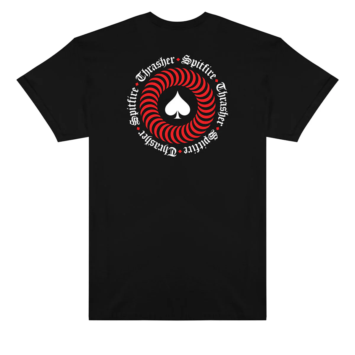 Thrasher x Spitfire The End Oath T-Shirt - Black - Image 2