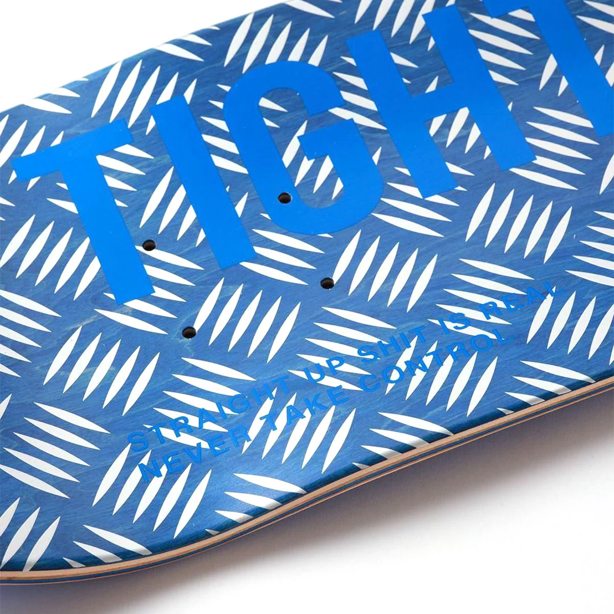 Tightbooth CP Logo Skateboard Deck - Blue - 8.38" - Image 5